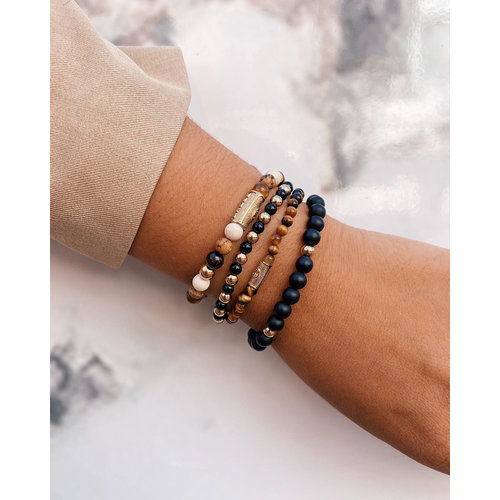 Rebel & Rose Rebel & Rose Bracelet RR-60078-G Rebel & Rose Rebel & Rose Bracelet RR-60078-G