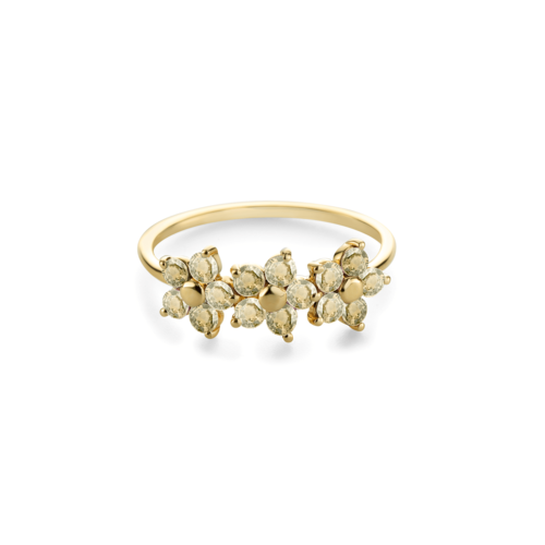 Miss Spring Miss Spring Ring In Full Bloom Lemon Yellow III MSR730LY3