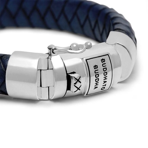 Buddha to Buddha Buddha to Buddha Bracelet 544BU Ben Leather Bracelet Navy