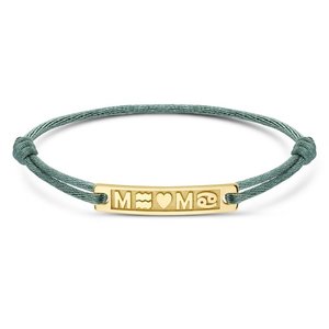 Minitials Minitials Horizontale Edge Satin Bracelet