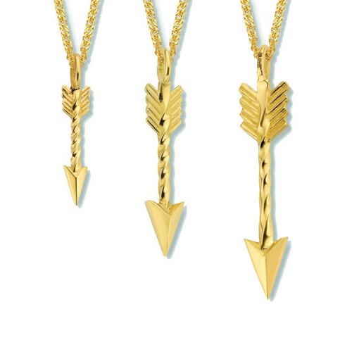 Minitials Minitials Arrow Charm