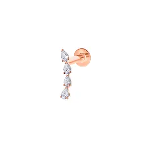 Culet Culet Quadruple Pear Piercing GCJ1302