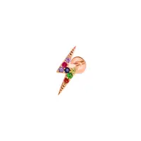 Culet Rainbow Lightning Piercing GCJ1340