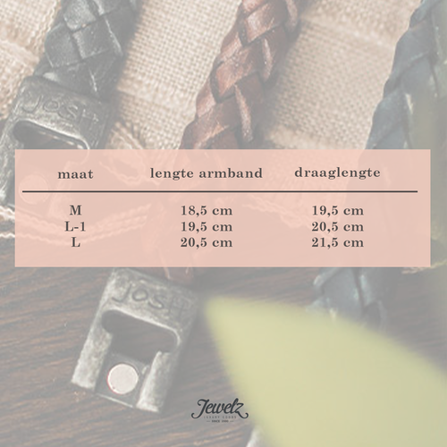 Josh Josh Bracelet 24311-BRA S/COGNAC Josh Josh Bracelet 24311-BRA S/COGNAC