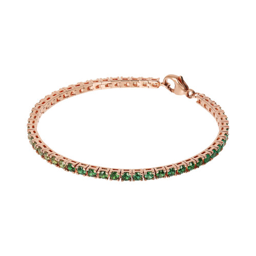 Bronzallure Bronzallure Armband WSBZ02112.MULTIGREEN