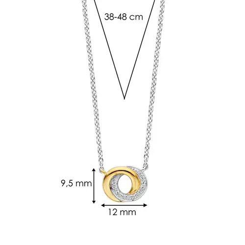 Ti Sento Ti Sento Ketting 3915ZY/42