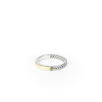 Buddha to Buddha Ring 331 Barbara Mini Dual Ring Bicolor