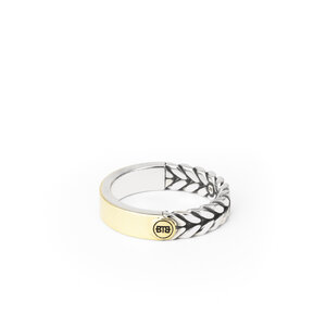 Buddha to Buddha Buddha to Buddha Ring 333 Barbara Small Dual Ring Bicolor