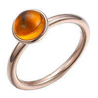 Fleur de Kiki Ring GGE1578 1-1.40 Cognac Quartz