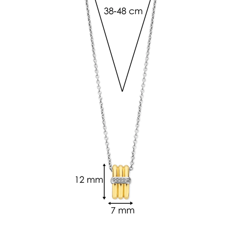 Ti Sento Ti Sento Ketting 34057ZY/42