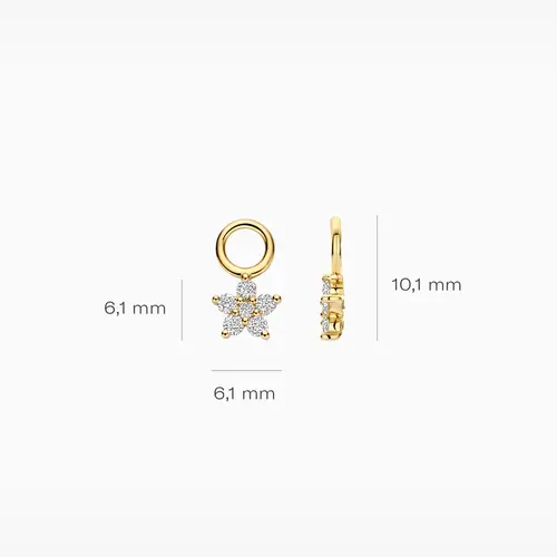 Blush Lab Diamonds Blush Lab Diamonds Oorbedels LG9005Y Blush Lab Diamonds Blush Lab Diamonds Oorbedels LG9005Y