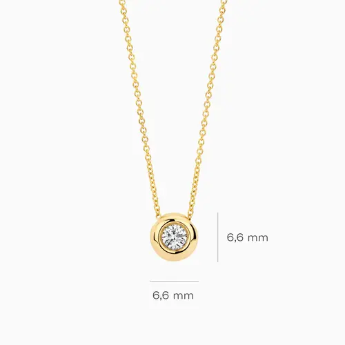 Blush Lab Diamonds Blush Lab Diamonds Ketting LG3006Y Blush Lab Diamonds Blush Lab Diamonds Ketting LG3006Y