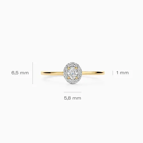 Blush Lab Diamonds Blush Lab Diamonds Ring LG1021Y Blush Lab Diamonds Blush Lab Diamonds Ring LG1021Y