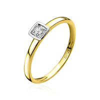 Zinzi Gold Ring ZGR150