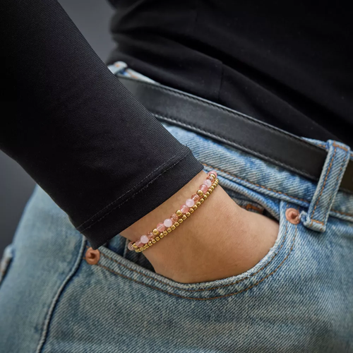 Rebel & Rose Rebel & Rose Armband RR-40165-G Rebel & Rose Rebel & Rose Armband RR-40165-G