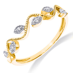 Fleur de Kiki Fleur de Kiki Ring GGA3322 6-0.05CT H SI Fleur de Kiki Fleur de Kiki Ring GGA3322 6-0.05CT H SI