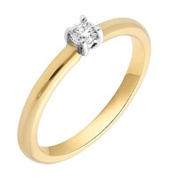 Fleur de Kiki Ring JGD2372 1-0.10CT H SI