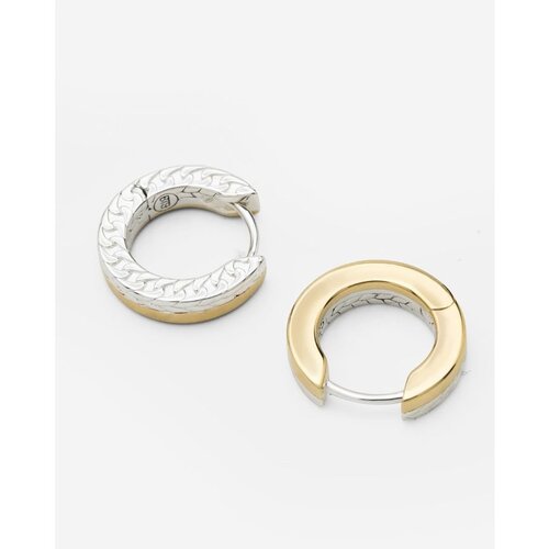 Buddha to Buddha Buddha to Buddha Oorbellen 203GV Dual Hoops Esther Buddha to Buddha Buddha to Buddha Oorbellen 203GV Dual Hoops Esther