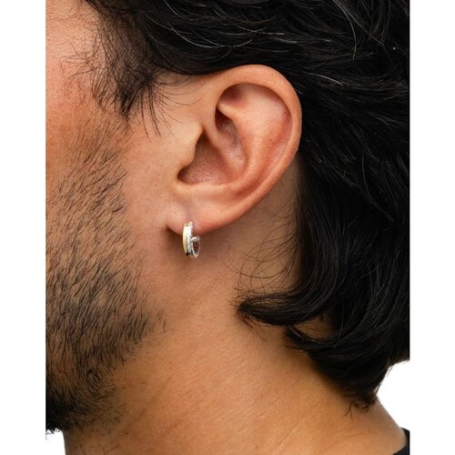 Buddha to Buddha Buddha to Buddha Oorbellen 203GV Dual Hoops Esther Buddha to Buddha Buddha to Buddha Oorbellen 203GV Dual Hoops Esther