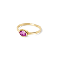 Miss Spring Ring MSR510-RT Rose tourmaline