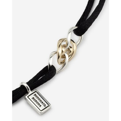 Buddha to Buddha Buddha to Buddha Armband 136BL Nathalie bicolor black