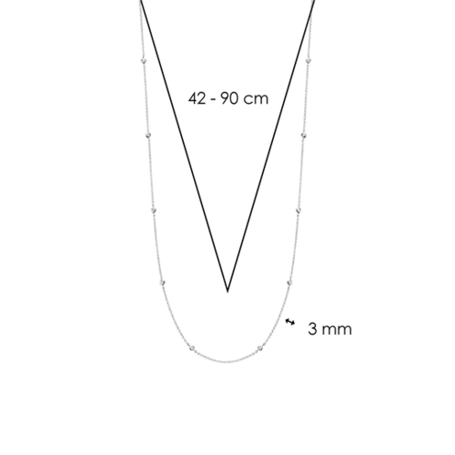 Ti Sento Ti Sento Ketting 3978ZI/42