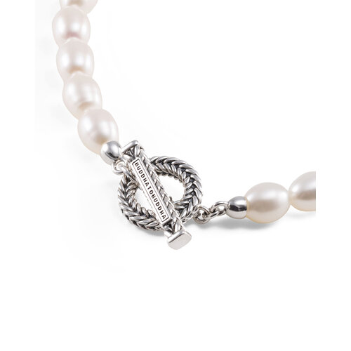 Buddha to Buddha Buddha to Buddha Armband 329 Barbara Parel Zilver