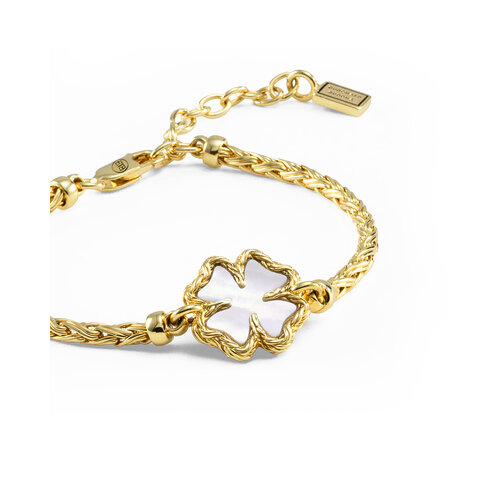 Buddha to Buddha Buddha to Buddha Armband 176GV Katja Klaver Parelmoer