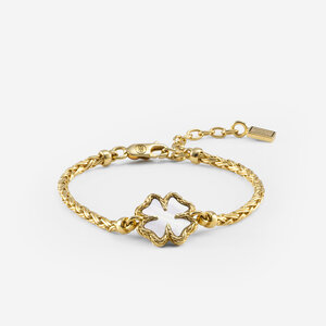 Buddha to Buddha Buddha to Buddha Armband 176GV Katja Klaver Parelmoer