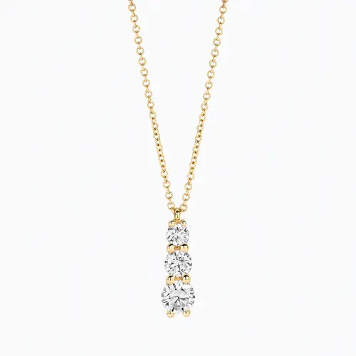 Blush Lab Diamonds Blush Lab Diamonds Ketting LG3020Y
