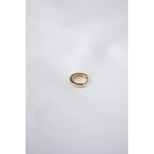 Bobby Rose Bobby Rose Oorbellen Classic Small White