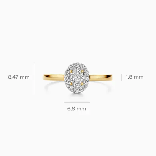 Blush Lab Diamonds Blush Lab Diamonds Ring LG1016Y Blush Lab Diamonds Blush Lab Diamonds Ring LG1016Y