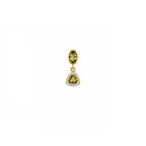 Bobby Rose Bobby Rose Oorbellen Glam Stud Olive Bobby Rose Bobby Rose Oorbellen Glam Stud Olive