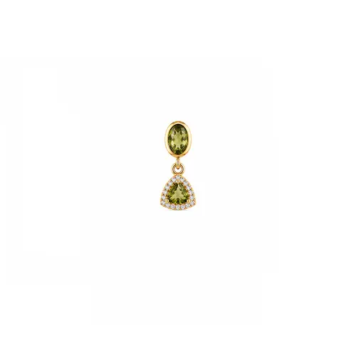 Bobby Rose Bobby Rose Oorbellen Glam Stud Olive Bobby Rose Bobby Rose Oorbellen Glam Stud Olive