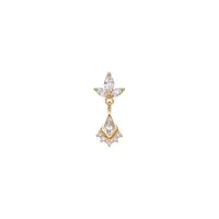 Bobby Rose Oorbellen Bohemian White