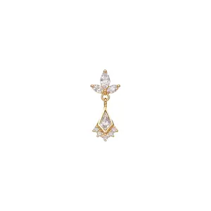 Bobby Rose Bobby Rose Oorbellen Bohemian White
