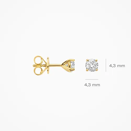 Blush Lab Diamonds Blush Lab Diamonds Oorbellen LG7002Y Blush Lab Diamonds Blush Lab Diamonds Oorbellen LG7002Y