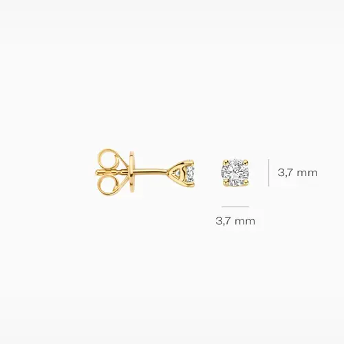 Blush Lab Diamonds Blush Lab Diamonds Oorbellen LG7001Y Blush Lab Diamonds Blush Lab Diamonds Oorbellen LG7001Y