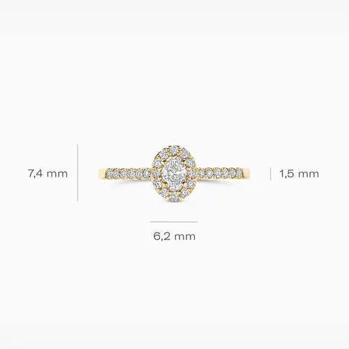 Blush Lab Diamonds Blush Lab Diamonds Ring LG1045Y