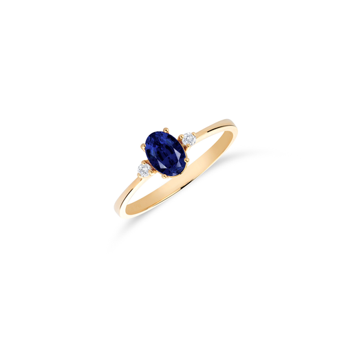 Miss Spring Miss Spring Ring Helena MSR583-BS Blauw Saffier Miss Spring Miss Spring Ring Helena MSR583-BS Blauw Saffier