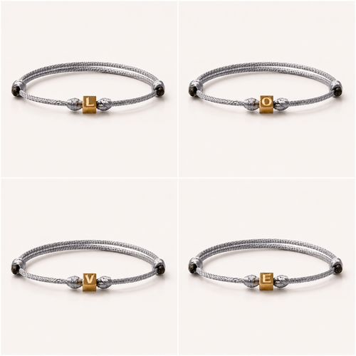 Fleur de Kiki Fleur de Kiki Armband LOVE Cube Fleur de Kiki Fleur de Kiki Armband LOVE Cube