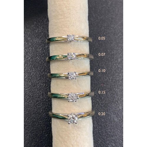 Fleur de Kiki Fleur de Kiki Ring GGA2253 1-0.05CT H SI Fleur de Kiki Fleur de Kiki Ring GGA2253 1-0.05CT H SI