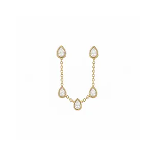 Bobby Rose Bobby Rose Oorbellen Double Luxe Bobby Rose Bobby Rose Oorbellen Double Luxe