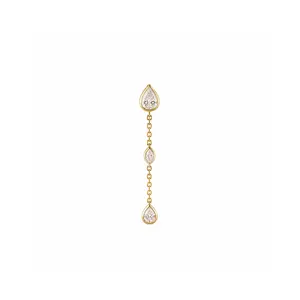 Bobby Rose Bobby Rose Oorbellen Single Luxe Bobby Rose Bobby Rose Oorbellen Single Luxe