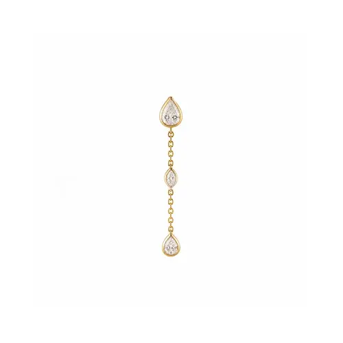 Bobby Rose Bobby Rose Oorbellen Single Luxe Bobby Rose Bobby Rose Oorbellen Single Luxe