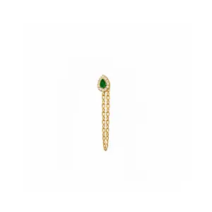 Bobby Rose Bobby Rose Oorbellen Gemshine Green Bobby Rose Bobby Rose Oorbellen Gemshine Green