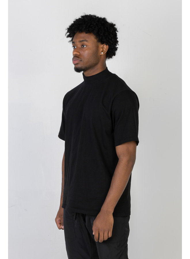 Turtleneck T-shirt Black