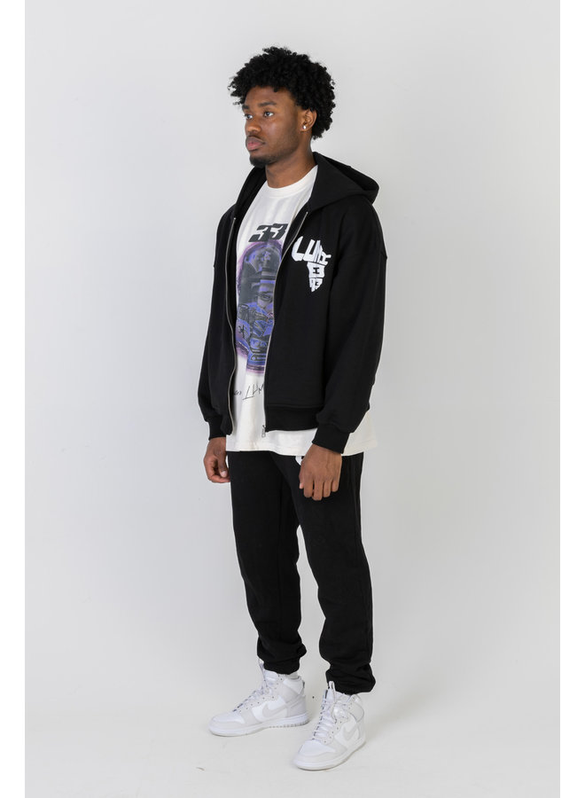 African Logo Tracksuit Black