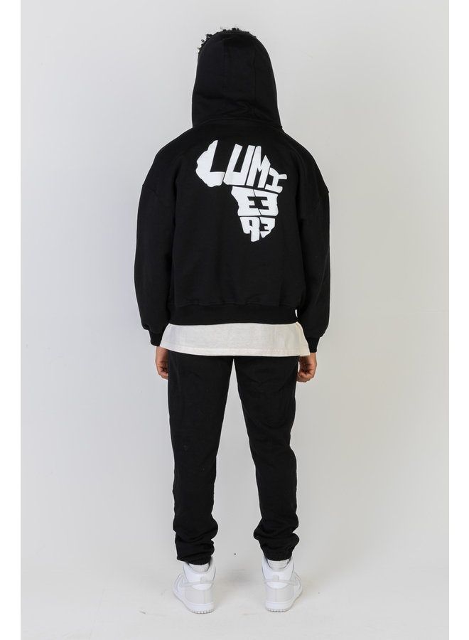 African Logo Tracksuit Black