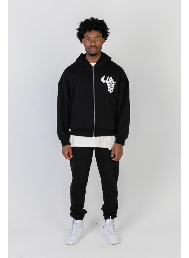 African Logo Tracksuit Black